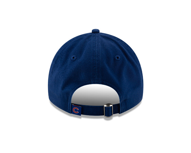 Chicago Cubs New Era 9TWENTY Vintage Patch Adjustable Hat - Blue