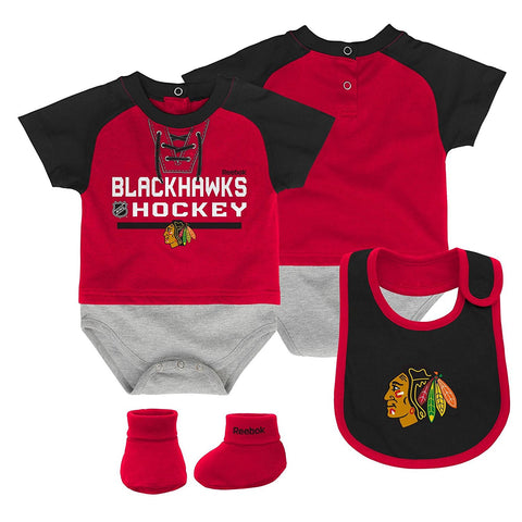 🔥Infant Chicago Blackhawks￼ Jersey￼ Baby Boy Girl 12 Months ￼