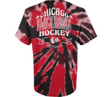 Chicago Blackhawks  Youth Tie Dye T-shits
