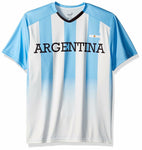 World Cup Soccer Argentina Mens Jersey Short Sleeve "Jersey" Tee