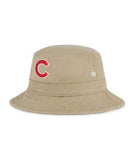 47 Khaki Chicago Cubs Bucket Hat