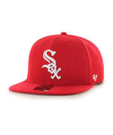 CHICAGO WHITE SOX RED NO SHOT 47 CAPTAIN Hats