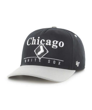 Men's Chicago White Sox Black Super '47 Hitch Adjustable Hat