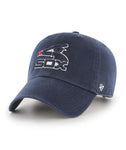 Men's Chicago White Sox '47 Navy Logo Cooperstown Collection Clean Up Adjustable Hat