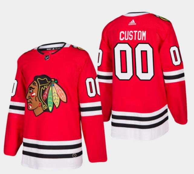 Authentic youth top blackhawks jersey