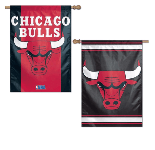 Chicago Bulls 28"x 40"  2- Sided Premium Vertical Flag