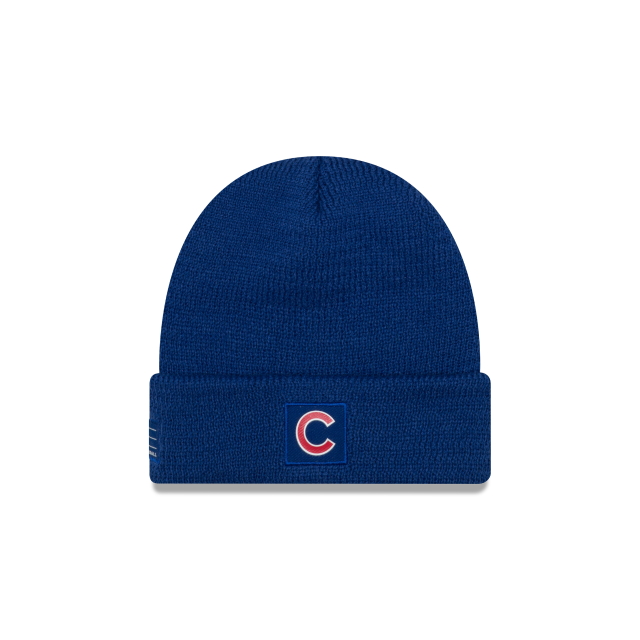 Chicago Cubs New Era Sport Royal Blue on Field Knit Hat beanie