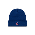 Chicago Cubs New Era Sport Royal Blue Lined Knit Hat