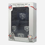 Chicago Bears Women's Glitter Knit Cold Weather Set