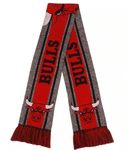 CHICAGO BULLS GRAY BIG LOGO SCARF