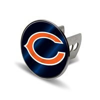 Chicago Bears Rico NFL Chrome Trailer Hitch Cover