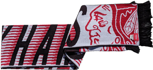 Reebok Chicago Blackhawks Jacquard Scarf