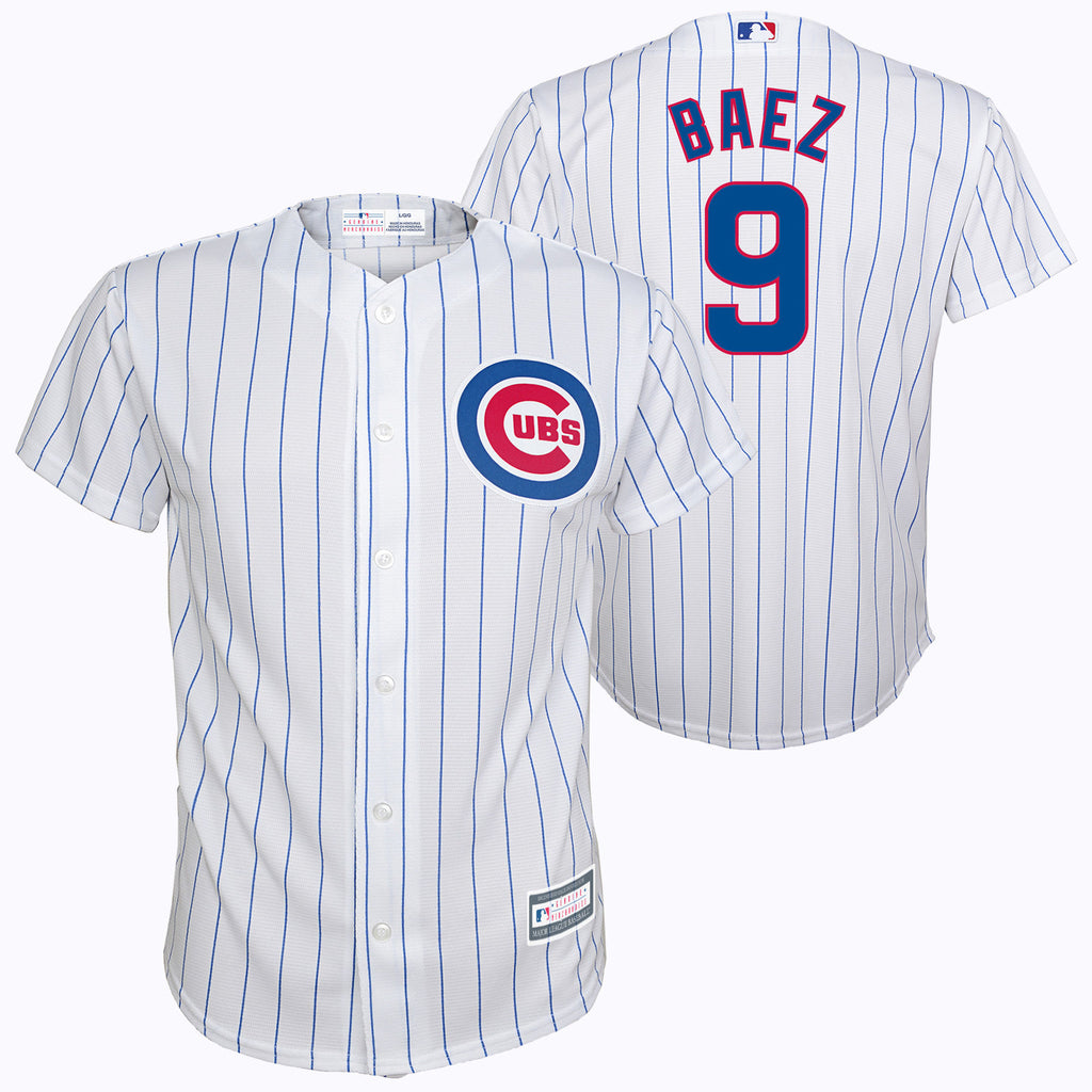 Blue javier baez jersey top