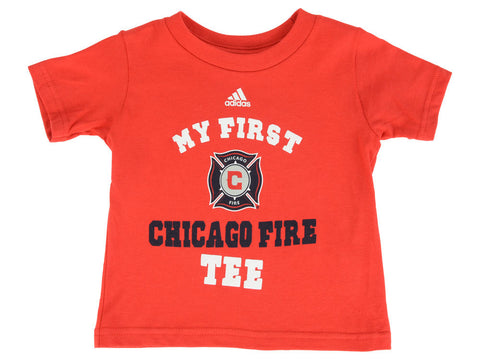 Chicago Fire MLS Red Boys My First Short Sleeve Tee