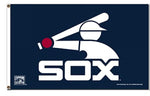 Chicago White Sox Batterman Logo Cooperstown Collection (3 x 5) Team Flag