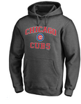 Chicago Cubs Heart & Soul Hoodie Pullover Deep Charcoal