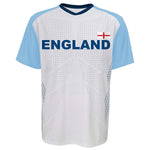 Soccer England Men's Federation White Jersey Short Sleeve Tee
