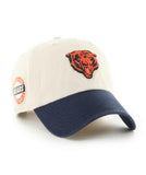 Men's Chicago Bears '47 Legacy Bone Sidestep Clean Up Adjustable Hat
