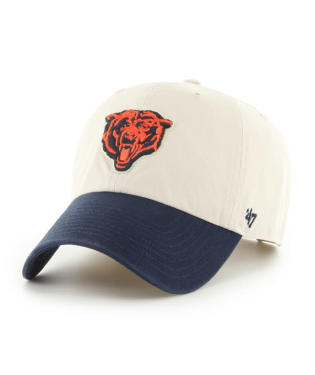 Men's Chicago Bears '47 Legacy Bone Sidestep Clean Up Adjustable Hat