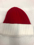 Polish Polska  Knit Winter Hat -RED /White With  Eagle- Made in Poland