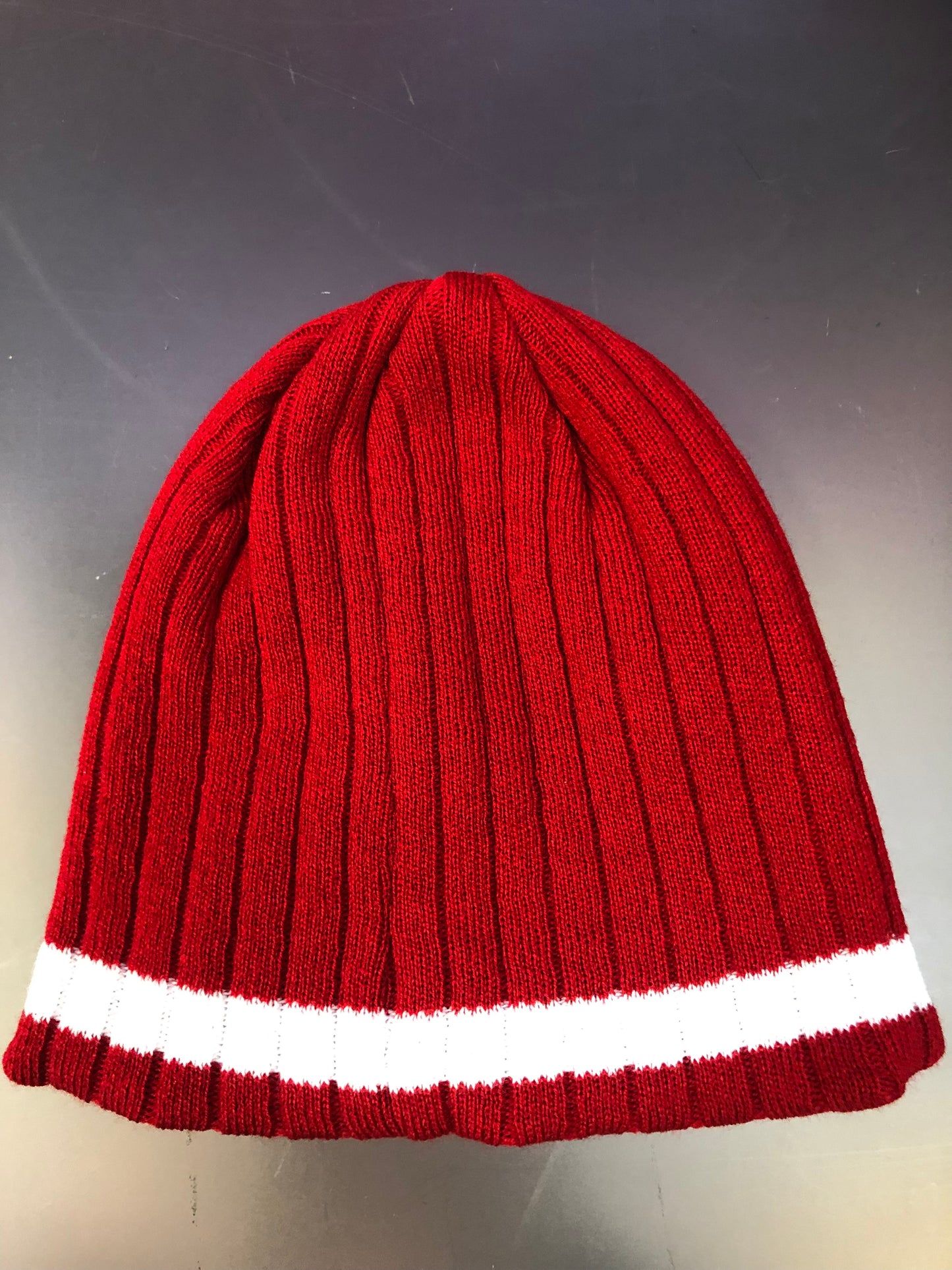 Polish Polska  Knit Winter Hat -RED With  Eagle- Made in Poland