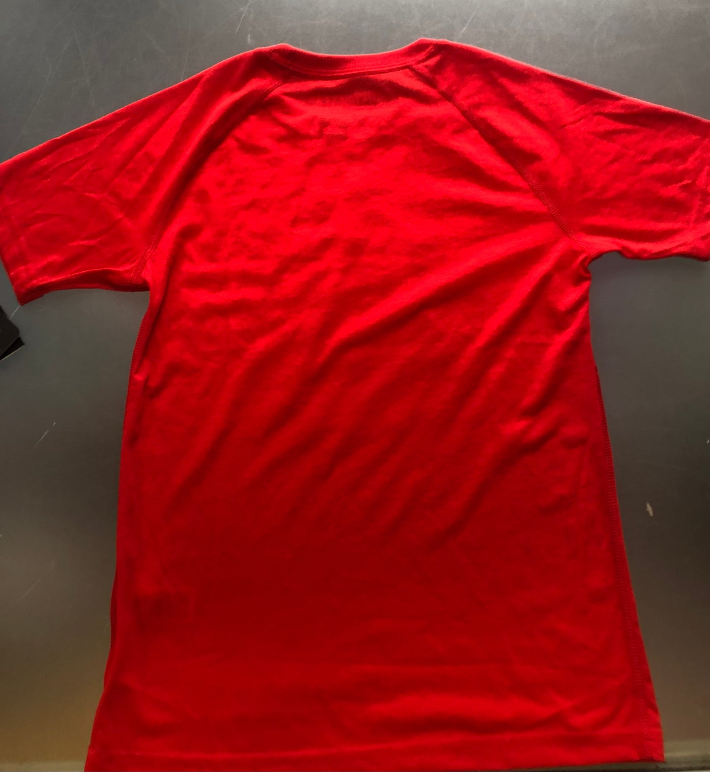 Kids Adidas Chicago Bulls Ultimate S/S NBA Fan Basketball Tee - Red