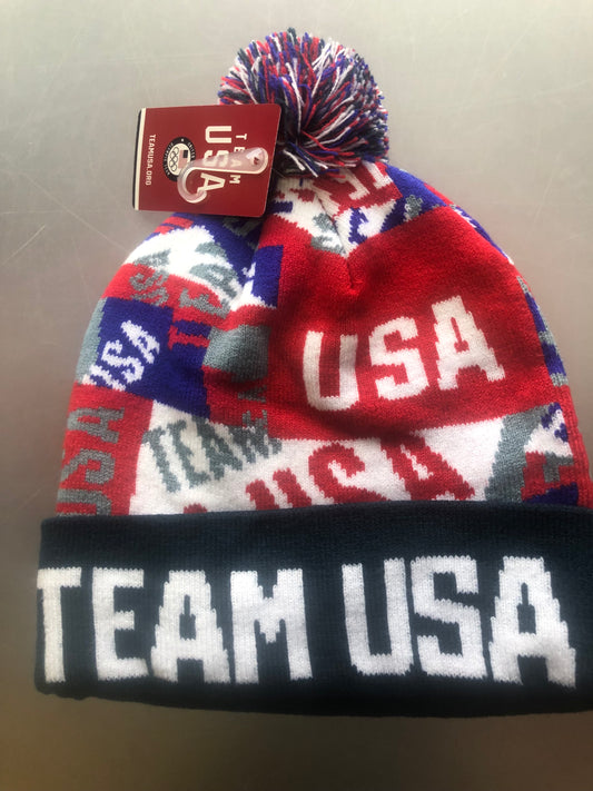 Team USA Olympics Tokyo 2020 Youth  8-20 Winter  Hat