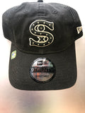 Chicago White Sox New Era  9TWENTY Adjustable Hat - Black