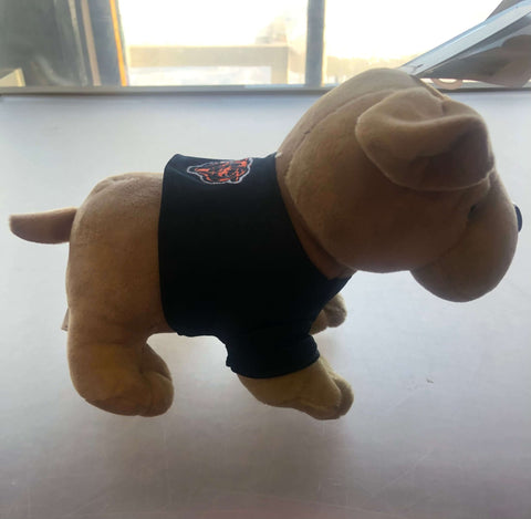 Chicago Cubs T-shirt Bulldog Stuffed Animal