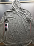 Women's Chicago Bears 47 Branded Slate GREY Lightweight Women's Hoodie