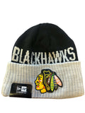 Chicago Blackhawks New Era NHL "Classic Cover" Cuffed Knit Hat