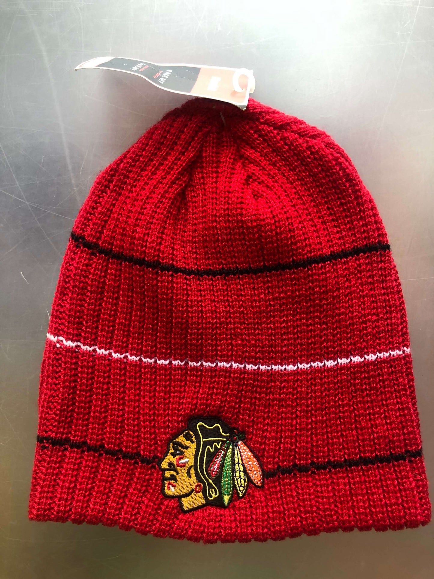 Blackhawks Red Hats Reebok