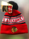 NHL Chicago Blackhawks Kids 4-7  Legacy Collection NHL Pomp Hat
