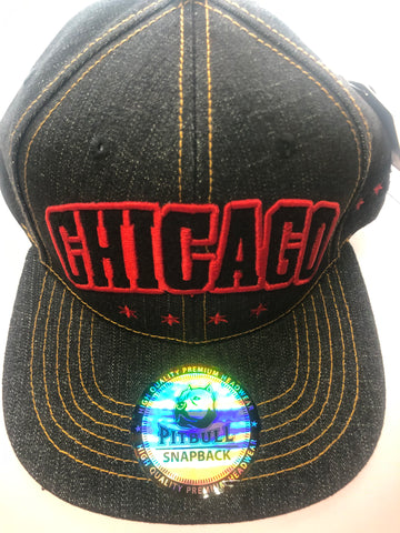 CHICAGO PITBULL Snapback Adjustable Hat