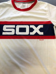 Youth Chicago White Sox  White/Navy Cooperstown  Sublimated Tee