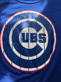 Chicago Cubs MLB Women  Fanatics Pinstripes 3/4 Sleeve Shirt