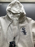 Chicago White Sox Antigua Women's Action Half-Zip Pullover Hoodie - Oatmeal