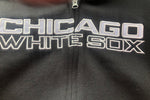 Chicago White Sox Youth Team Color Wordmark Full-Zip Hoodie - Black