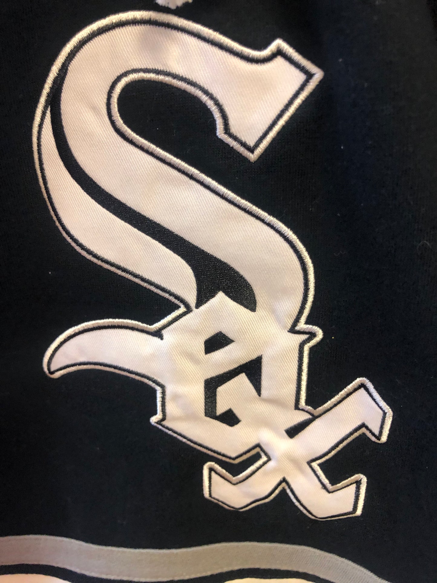 CHICAGO WHITE SOX JET BLACK SUPERIOR LACER HOOD MENS '47 Brand