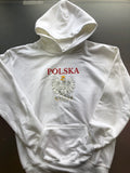 Polska Poland Youth WHITE /RED/GREY PULLOVER HOODIE