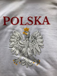 Polska Poland Youth WHITE /RED/GREY PULLOVER HOODIE