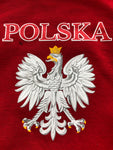Polska Poland Youth WHITE /RED/GREY PULLOVER HOODIE