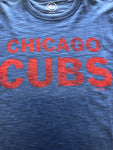 CHICAGO CUBS GRIT WORDMARK '47 SCRUM TEE