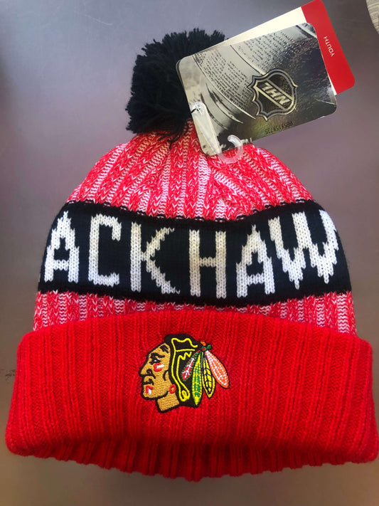 Blackhawks Youth 8/20 Winter Red Hats