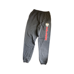 Sweatpants Dark Gray Joggers with Polish Eagle With Pockets