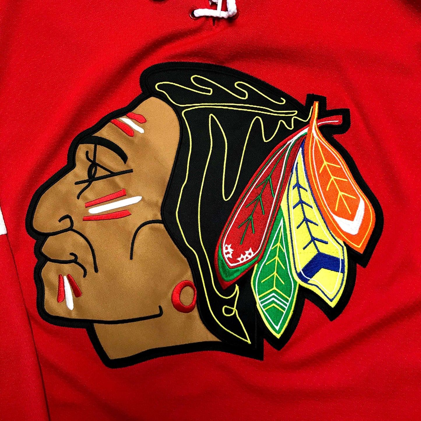 Chicago Blackhawks NHL Official CCM Throwback Premier Edge Jersey Retro Style