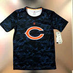 Chicago Bears Youth Camo DRI-TEK Navy T-shirt