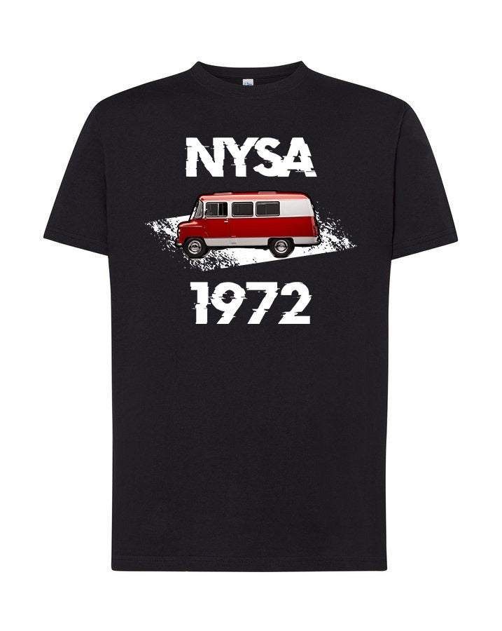 Polish Polska Car Auto Nysa 1972 T-Shirt
