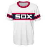 Youth Chicago White Sox Tim Anderson White/Navy Cooperstown Player Sublimated Tee