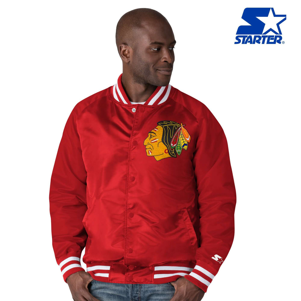 New Red Majestic Chicago Blackhawks Hoodie Medium & Large